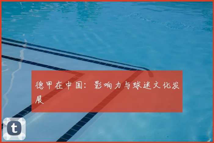 德甲在中国：影响力与球迷文化发展